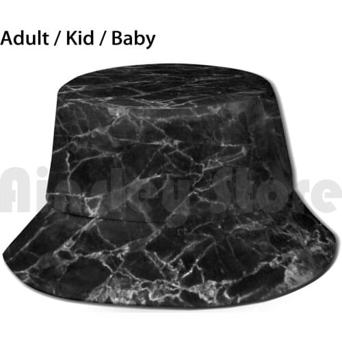 Dream Of The Dark Limited Edition Sun Hat Foldable UV Protection Marble Cute Pink Trendy Funny Popular Trending