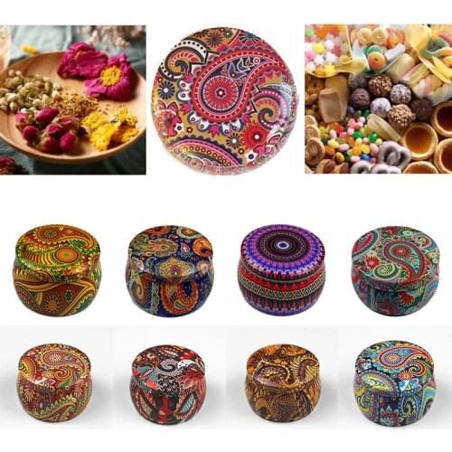 Candle Tins Cans Pot Home Decor Containers Candy Box Jars Tea Jewelry Box Candle Supplies Tin Jars Tinplate Box Tea Packaging