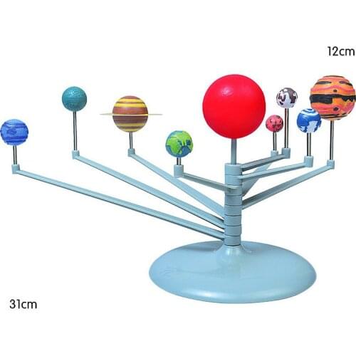 Eight major systems eight major planetary models planetary instruments geography knowledge teaching children DIY assembly