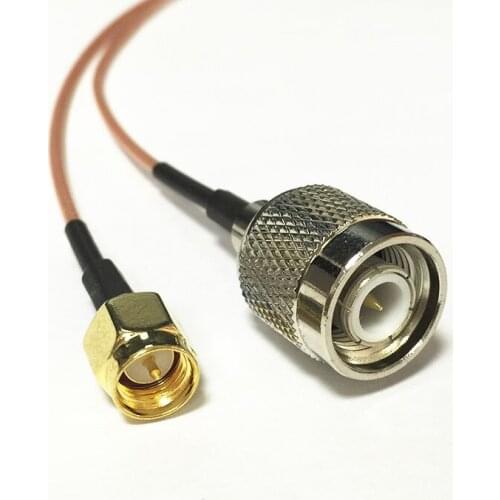 WIFI antenna adapter SMA male switch TNC male plug RF pigtail cable RG178 15cm wholesale