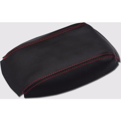 Genuine Leather Protection Pad Armrest Box Cover for 2014-2015 Toyota COROLLA PU Beige Grey Black Center Console Armrest Cover