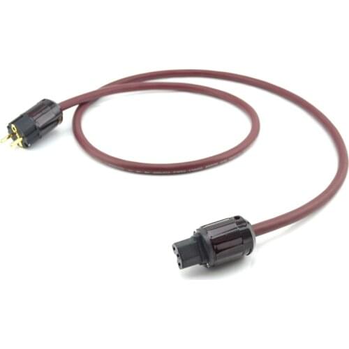 1 pieces Reiticcse cable pure copper Hifi power cable P-079E/C-79 EU version connectors