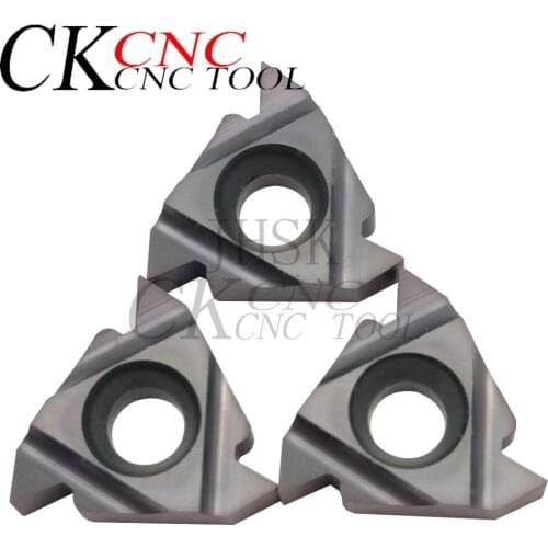 10PCS 16IR AG60 SMX35 Threading inserts Turning Tools Lathe Cutting Tool thread blade Parts CNC Metal for Stainless steel