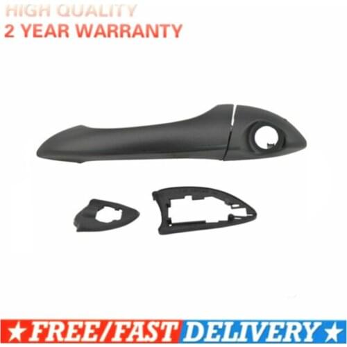 51218243617 Car Front LHD Outside Exterior Door Handles Black For BMW X5/E53 2000-2006