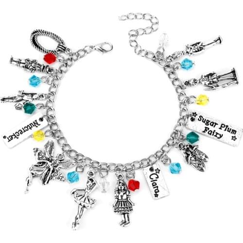 MQCHUN Bracelet Jewelry The Nutcracker And The Four Realms Charm Bracelet for Women
