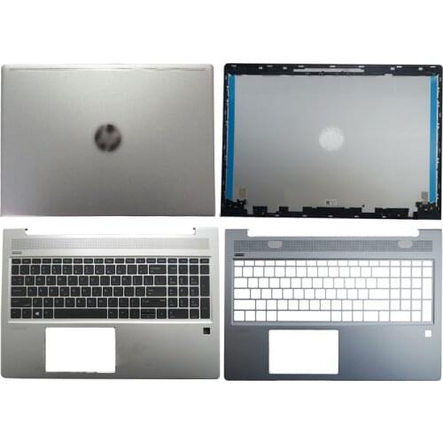 NEW For HP Probook 15 450 G6 455 G6 Sliver Notebook Computer Case Laptop LCD Back Cover/Palmrest Upper Case With keyboard