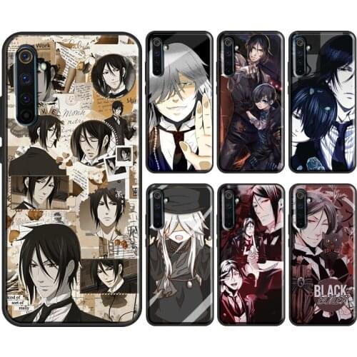 Black Butler Kuroshitsuji Sebastian For OPPO Realme 7 6 Pro X2 X7 C11 C3 GT Phone Cover For OnePlus 9 Pro 8 Pro 8T Nord Case