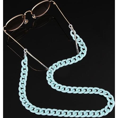 2020 Fashion Eyewear Holder Strap Acrylic Glasses Chain Necklace Sunglasses Lanyard Eyeglasses Retainer Eyewear Holder Ropes