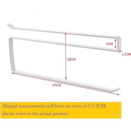 Bathroom Toilet Paper Roll Holder Hanging Organizer Iron Tissue Towel Storage Rack For Kitchen Shelf Door Kitchen Accessories