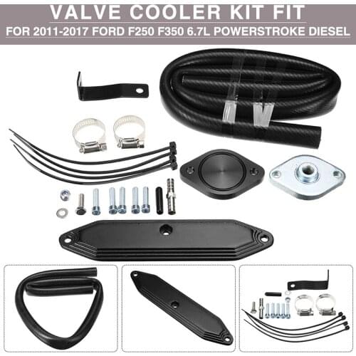 For Ford F250 F350 6.7L 2011-2017 1set Car Auto Valve Cooler Kit For Powerstroke Diesel Parts Accessories