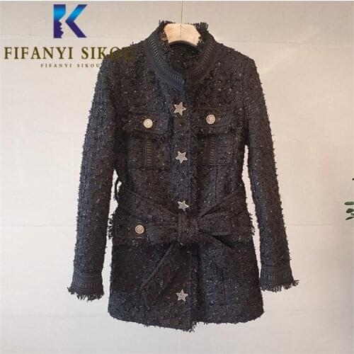 Женские твидовые пальто FIFANYI SIKOU China At AliExpress