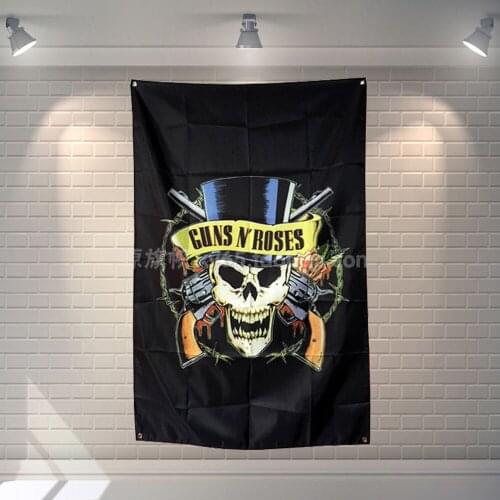 Hip hop\Jazz\Reggae\Heavy Metal Music Poster Tapestry Hanging Painting Background Decor Cloth Rock Band Posters Banners Flags B5