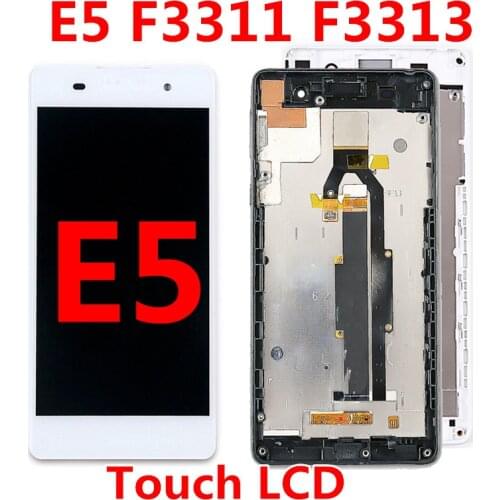 JIEYER For SONY Xperia E5 Display Touch Screen Digitizer Replacement For SONY Xperia E5 LCD F3311 F3313 For sony e5 lcd display