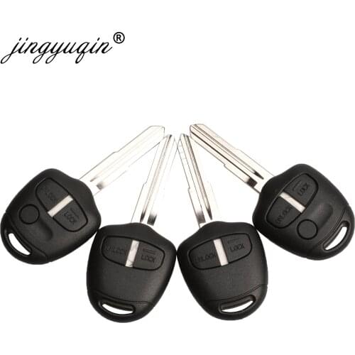 Jingyuqin 2/3 Buttons Remote Car key Case for Mitsubishi Lancer EX Evolution Grandis Outlander Key Shell MIT8/MIT11 Blade