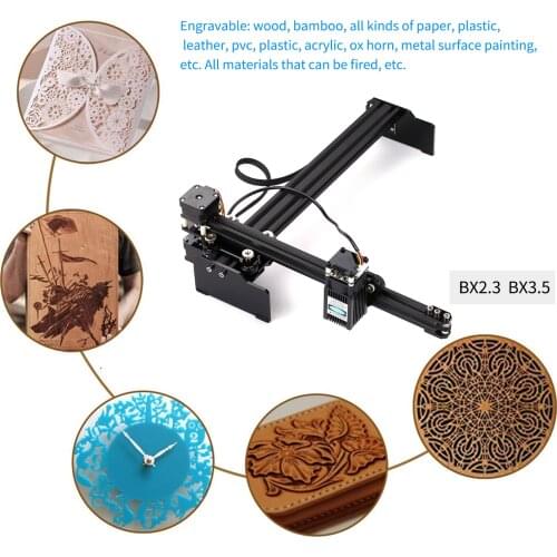 20W Laser Engraver Laser Engraving Machine Desktop Laser Engraver Printer Portable Household DIY Laser Engraving Cutter EU Plug