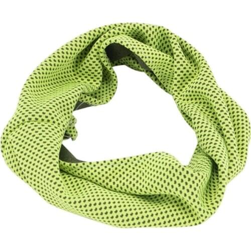 Ice Cooling Dog Bandana Scarf Away from Heat Stroke Cool technology Breathable Collar for Summer