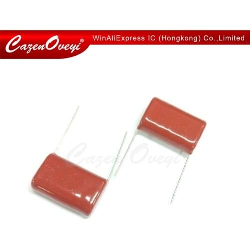 10pcs/lot CBB 250V105J 1UF Pitch 20MM 105J 250V CBB Polypropylene film capacitor In Stock