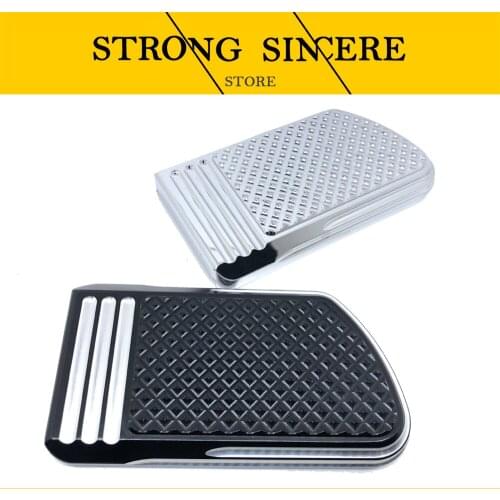 Motorcycle Brake Pedal Pad Widen the panel For Harley The king of the road Glide fat wang bearing those 1987-2017 Racing Equipme