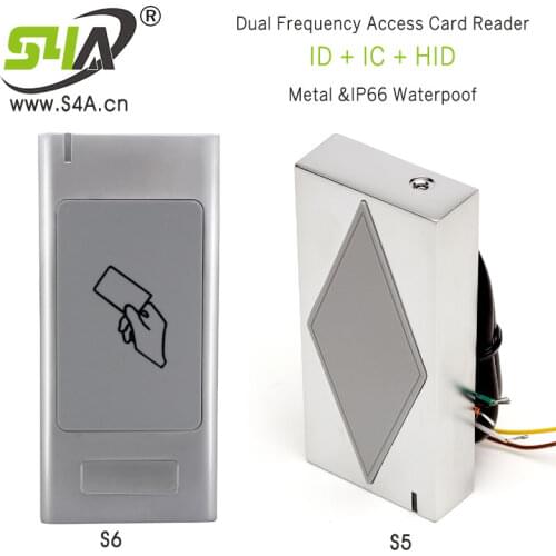 Dual Frequency rfid access control card reader