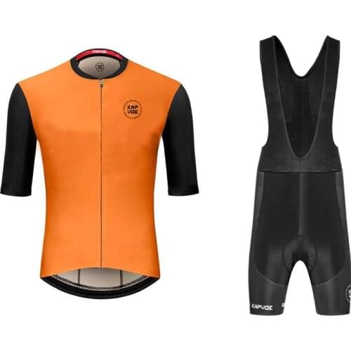 Kapvoe Cycling Jersey Summer Short Sleeve Mountain Bicycle Cycling Clothing Quick Dry Breathable MTB Bike Team Cycling Clothes