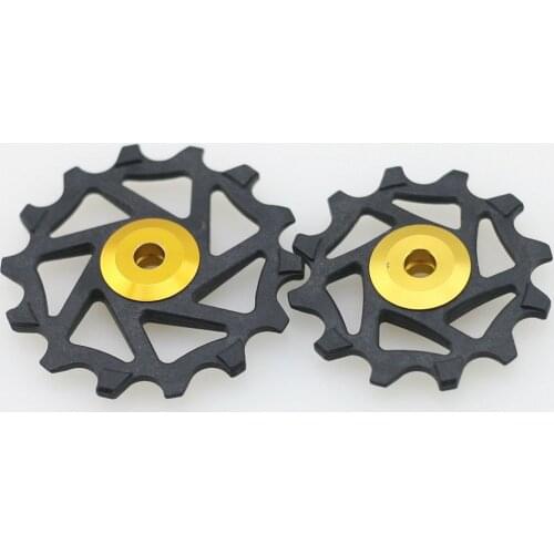 MTB bike Ceramic +Resin Bearing Jockey Wheel Pulley Bicycle Rear Derailleur Cycling 12T+14T For XX1 X01 Bicycle cycling Parts