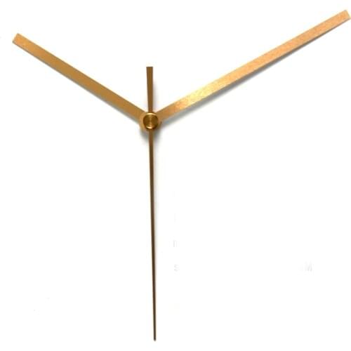 20sets S Shaft Clock Hands 9633#Gold (just hands) Metal Aluminum DIY Hands Quartz Clock Accessory High quality DIY Clock kits