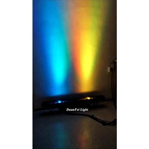 8 pcs/lot 18*10watt rgbw dmx512 led wash wall bar 4in1 colorful pixel dot led washer lyre bar rgbw 18x10w