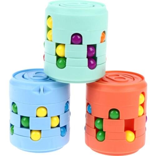 Can Cube Top Finger Spinning Relieves Stress Decompression Tool brain game toy