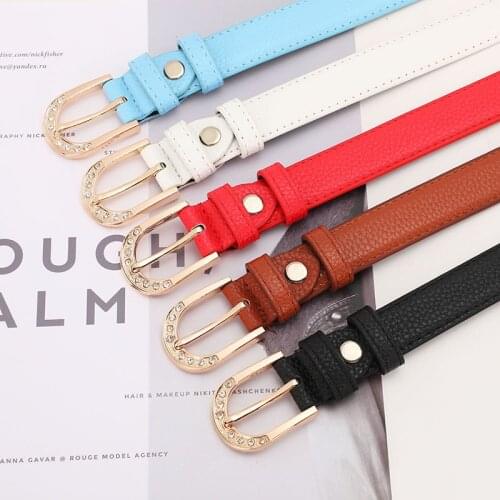 Designer Belts for Women High Quality Ladies Jeans Belt with Rhinestone G Cinturon Mujer Luxury Brand Strap Dress Waistband