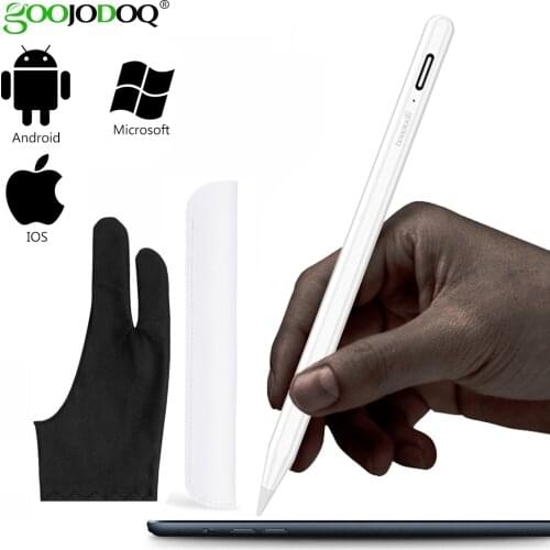 GOOJODOQ Stylus Pen Touch For Apple Pencil iPad Pro Air 2 3 Mini 4 Stylus Pen for Samsung Huawei Tablet iOS/Android Mobile Phone