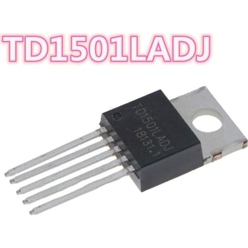 Good Quality TD1501LADJ TO220-5 TD1501 adjustable voltage regulator chip IC Free shipping