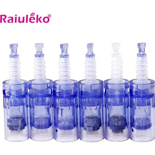 100/10pcs Bayonet Cartridge Microneedling Needles 9/12/36/42/Nano Cartridge For Dr.pen MYM Mesotherapy MTS Micro Needle Tip HOT