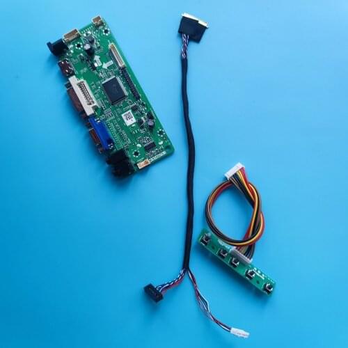 Kit For LP133WH1-TLA3/TLD1 DVI M.NT68676 VGA Screen Panel monitor 1366X768 LED LCD 40pin LVDS Controller board 13.3"