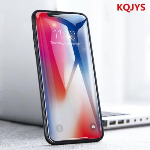 KQJYS 9H Tempered Glass Screen Protector For iPhone X XS MAX XR 5S 5C SE Tempered Glass Film For iPhone 6 6S Plus 7 8 Plus
