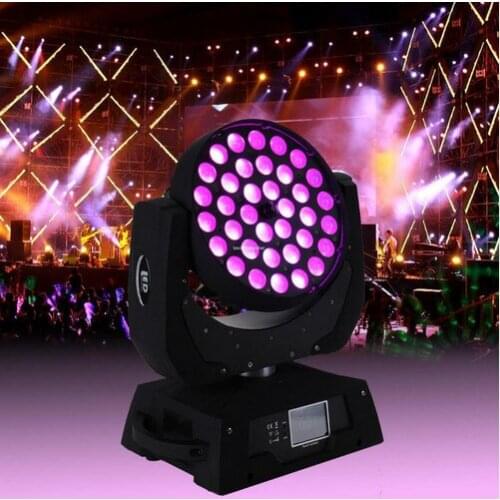 36x12W Red Green Blue White LED Effect Disco Head Spot Lamp DJ Stage Lighting