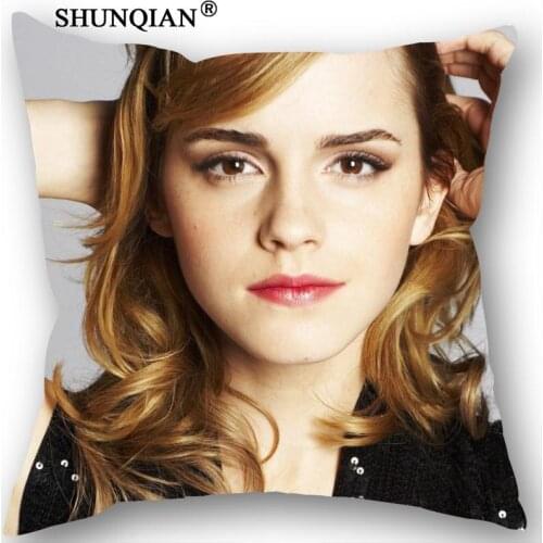 Best Emma Watson Pillowcase Wedding Decorative Pillow Cover Custom Gift For (Two Sides) Printed Pillow Cases 18-315