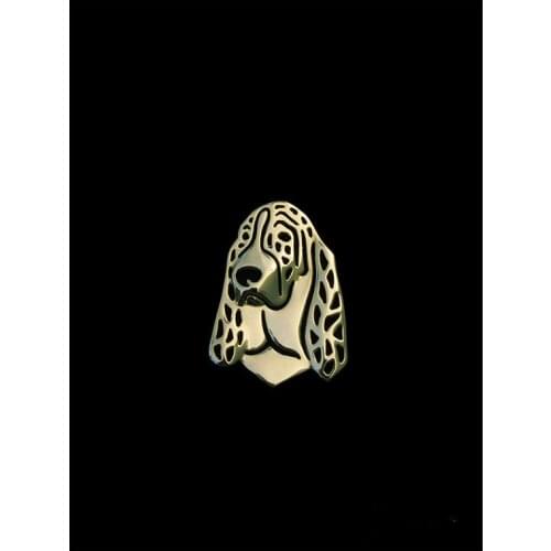 Cute Basset hound brooches fashion jewelry