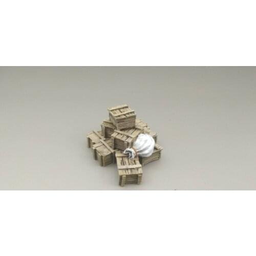 Scenario model Resin ammunition box stack (non-detachable) 1:35 sand table model