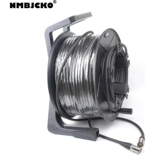 NMBJCKO Category CAT6 Network Shielded Ethernet RJ45 Digital Audio Cable with High Quality Reel
