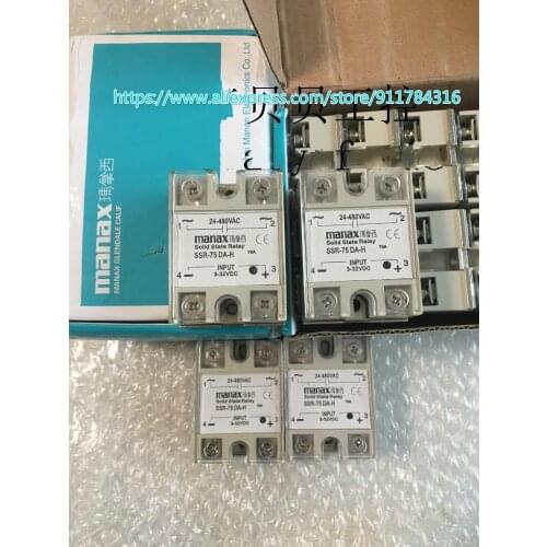 New Original fotek Solid State Relay SSR-75DA-H SSR-4875DA SSR-75DA SSR-25DA-H SSR-40DA-H SSR-50DA-H