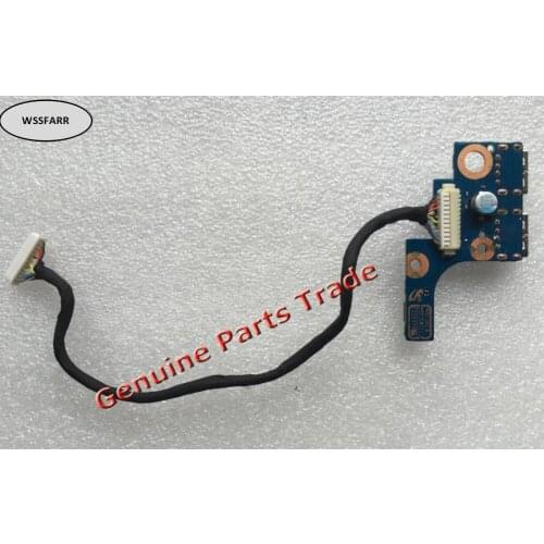 Genuine original for SAMSUNG NP270E4V 275E4V USB Power Button Board BA92-11765A