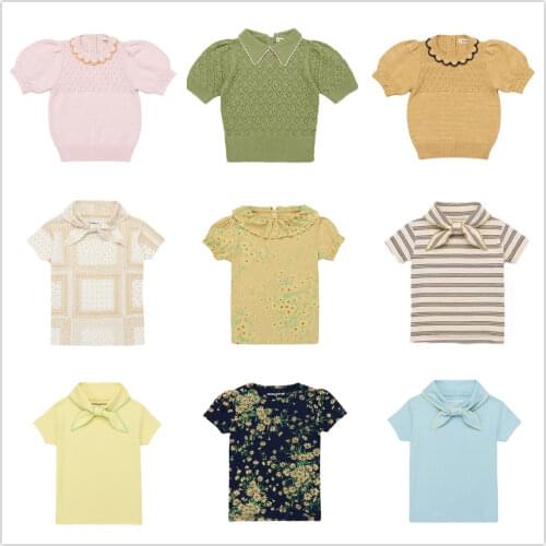Ouyang&Ivan Short Sleeve T-shirts For Girls