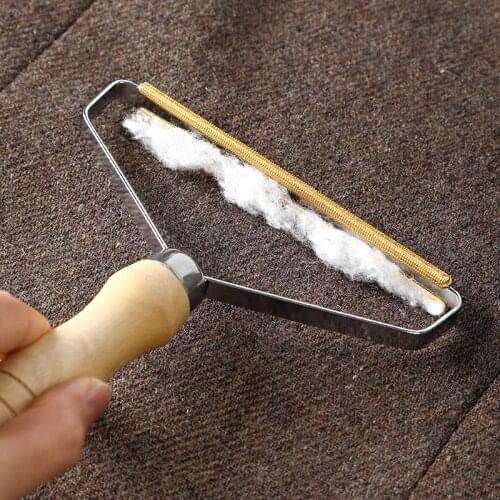 Pet Supplies Hair Brush Manual Lint Roller Sofa Clothes Cleaning Brush Fuzz Fabric Shaver Brush For dogs cats Comb accessories