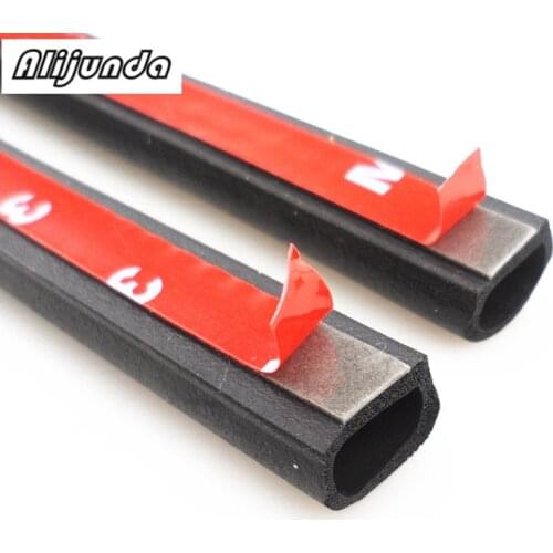 Large D Small D 4 meters car door gasket noise dust seal tape for Volkswagen vw POLO Tiguan Passat CC Golf GTI R20 R36 EOS