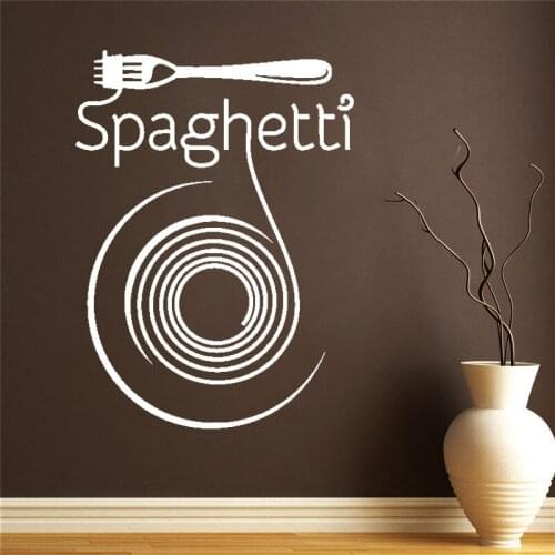 Romantic spaghetti Wall Sticker Pvc Removable For Kids Room Decoration Living Room Wall Decal Home Decor DW11662