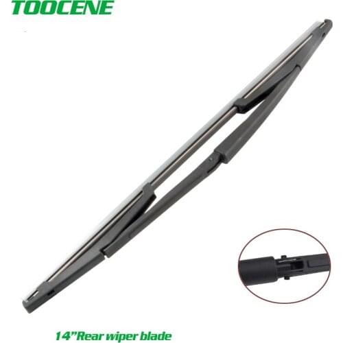14" Rear Wiper Blade For Fiat Idea 2003-2012 Windshield Windscreen Rear Window wiper blade Free shipping