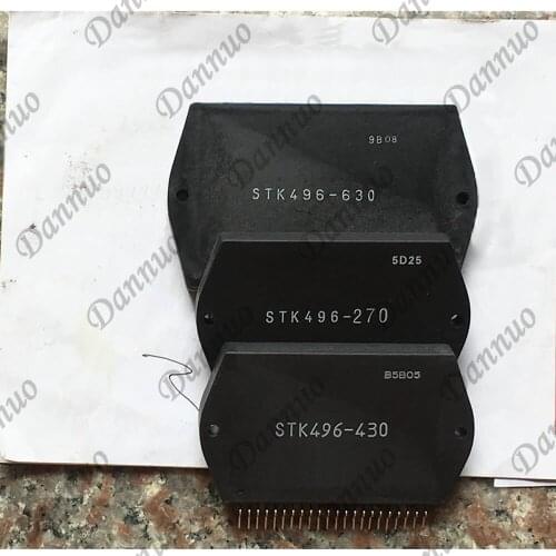 STK496-270 STK496-430 STK496-630 Audio Power Amplifier IC