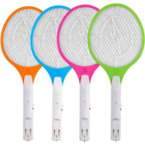 USB Smart Charging Three Layers Electric Fly Swatter Mosquitoes Flying Insects For Travel Camping Pest Control