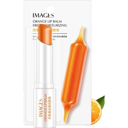 1pcs Iittle Blood Orange Lip Balm Non Stick Moisturizing Long Lasting Waterproof Hydrating Easy To Wear Natural Lip Balm