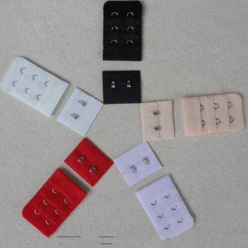 100 SETS/LOT BRA EXTENDER Extension Sewing Accessories for Underwear LingerieHook and EYE Sewing ACCESSORIES